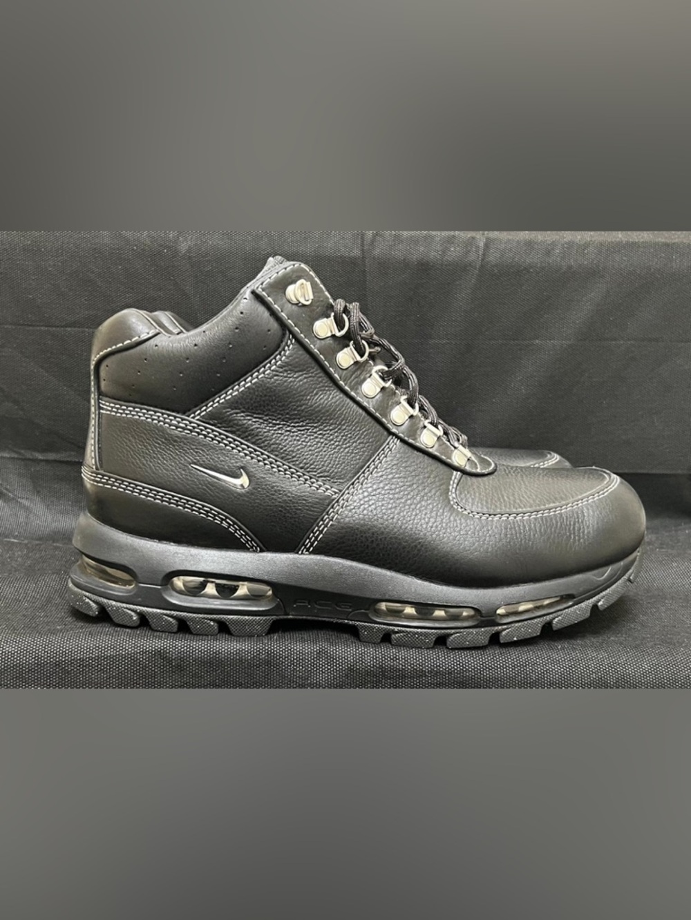 Men’s Size 10 Nike Air Max Goadome Premium ‘Black Off Noir’